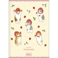 Foto ilustrativa Caderno Brochura Capa Dura 1/4 Mofusand 80 Folhas