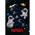 Foto ilustrativa Caderno Brochura Capa Dura 1/4 Nasa 80 Folhas