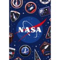 Foto ilustrativa Caderno Brochura Capa Dura 1/4 Nasa 80 Folhas