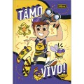 Foto ilustrativa Caderno Brochura Capa Dura 1/4 Natan Por Aí 80 Folhas