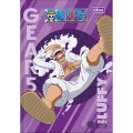 Foto ilustrativa Caderno Brochura Capa Dura 1/4 One Piece 48 Folhas