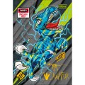 Foto ilustrativa Caderno Brochura Capa Dura 1/4 Raptor 48 Folhas