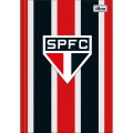 Foto ilustrativa Caderno Brochura Capa Dura 1/4 São Paulo 80 Folhas