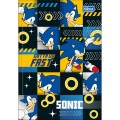 Foto ilustrativa Caderno Brochura Capa Dura 1/4 Sonic 48 Folhas