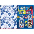 Foto ilustrativa Caderno Brochura Capa Dura 1/4 Sonic 80 Folhas