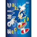 Foto ilustrativa Caderno Brochura Capa Dura 1/4 Sonic 80 Folhas