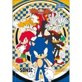 Foto ilustrativa Caderno Brochura Capa Dura 1/4 Sonic 80 Folhas