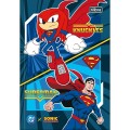 Foto ilustrativa Caderno Brochura Capa Dura 1/4 Sonic DC 80 Folhas