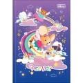 Foto ilustrativa Caderno Brochura Capa Dura 1/4 Spice Kids Feminino 80 Folhas