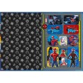 Foto ilustrativa Caderno Brochura Capa Dura 1/4 Spider-Man 48 Folhas