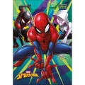 Foto ilustrativa Caderno Brochura Capa Dura 1/4 Spider-Man 80 Folhas