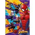 Foto ilustrativa Caderno Brochura Capa Dura 1/4 Spider-Man 80 Folhas