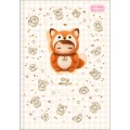 Foto ilustrativa Caderno Brochura Capa Dura 1/4 Toots 80 Folhas