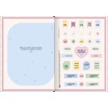 Foto ilustrativa Caderno Brochura Capa Dura 1/4 West Village 80 Folhas