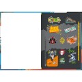 Foto ilustrativa Caderno Brochura Capa Dura 1/4 X-Racing 48 Folhas