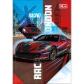 Foto ilustrativa Caderno Brochura Capa Dura 1/4 X-Racing 48 Folhas