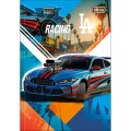 Foto ilustrativa Caderno Brochura Capa Dura 1/4 X-Racing 80 Folhas