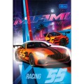 Foto ilustrativa Caderno Brochura Capa Dura 1/4 X-Racing 80 Folhas