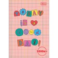 Foto ilustrativa Caderno Brochura Capa Dura 1/4 Zoom+ Feminino 48 Folhas