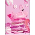 Foto ilustrativa Caderno Brochura Capa Dura 1/4 Zoom+ Feminino 96 Folhas