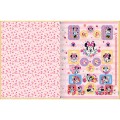 Foto ilustrativa Caderno Brochura Capa Dura Caligrafia Minnie 40 Folhas