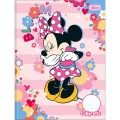 Foto ilustrativa Caderno Brochura Capa Dura Caligrafia Minnie 40 Folhas