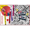 Foto ilustrativa Caderno Brochura Capa Dura Colegial Coca-Cola 80 Folhas
