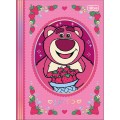 Foto ilustrativa Caderno Brochura Capa Dura Colegial Lotso 80 Folhas