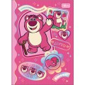 Foto ilustrativa Caderno Brochura Capa Dura Colegial Lotso 80 Folhas