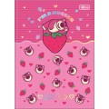 Foto ilustrativa Caderno Brochura Capa Dura Colegial Lotso 80 Folhas