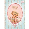 Foto ilustrativa Caderno Brochura Capa Dura Colegial Love Bears 160 Folhas