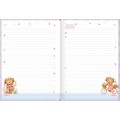 Foto ilustrativa Caderno Brochura Capa Dura Colegial Love Bears 80 Folhas