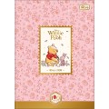 Foto ilustrativa Caderno Brochura Capa Dura Colegial Pooh 160 Folhas