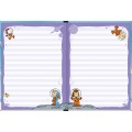 Foto ilustrativa Caderno Brochura Capa Dura Colegial Snoopy 160 Folhas
