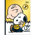 Foto ilustrativa Caderno Brochura Capa Dura Colegial Snoopy 160 Folhas
