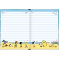 Foto ilustrativa Caderno Brochura Capa Dura Colegial Snoopy 80 Folhas