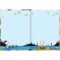 Foto ilustrativa Caderno Brochura Capa Dura Colegial Snoopy 80 Folhas