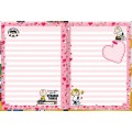 Foto ilustrativa Caderno Brochura Capa Dura Colegial Snoopy 80 Folhas