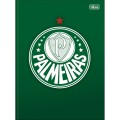 Foto ilustrativa Caderno Brochura Capa Dura Palmeiras 80 Folhas