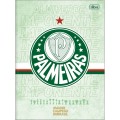 Foto ilustrativa Caderno Brochura Capa Dura Palmeiras 80 Folhas