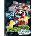 Foto ilustrativa Caderno Brochura Capa Dura Universitário Avengers 48 Folhas