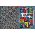 Foto ilustrativa Caderno Brochura Capa Dura Universitário Avengers 80 Folhas