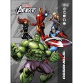Foto ilustrativa Caderno Brochura Capa Dura Universitário Avengers 80 Folhas