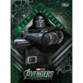 Foto ilustrativa Caderno Brochura Capa Dura Universitário Avengers Doomsday 80 Folhas