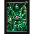 Foto ilustrativa Caderno Brochura Capa Dura Universitário Avengers Doomsday 80 Folhas