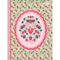 Foto ilustrativa Caderno Brochura Capa Dura Universitário Be Berry! 80 Folhas
