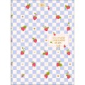 Foto ilustrativa Caderno Brochura Capa Dura Universitário Be Berry! 80 Folhas