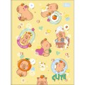 Foto ilustrativa Caderno Brochura Capa Dura Universitário Capyclub 48 Folhas