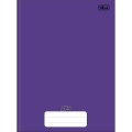 Foto ilustrativa Caderno Brochura Capa Dura Universitário D+ Roxo 96 Folhas