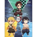 Foto ilustrativa Caderno Brochura Capa Dura Universitário Demon Slayer 80 Folhas